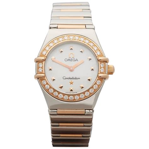 omega diamond watch ladies